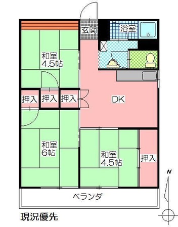 グランメゾンの物件間取画像